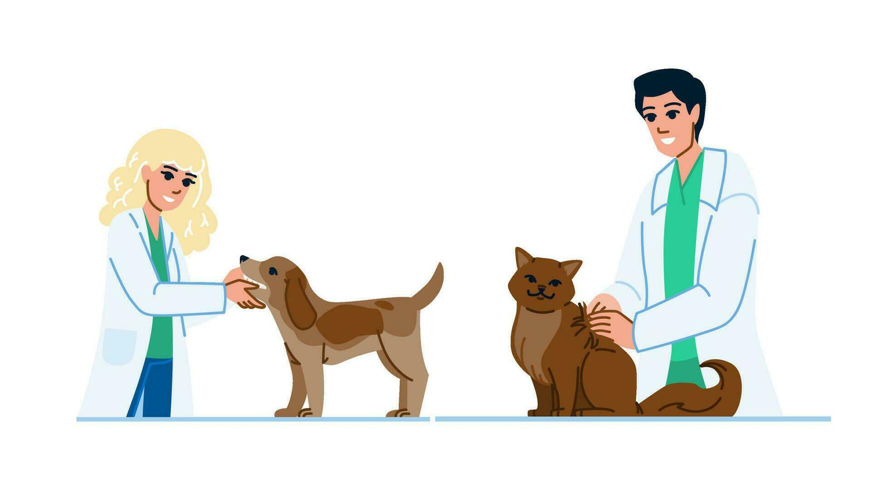 animal veterinary care vector