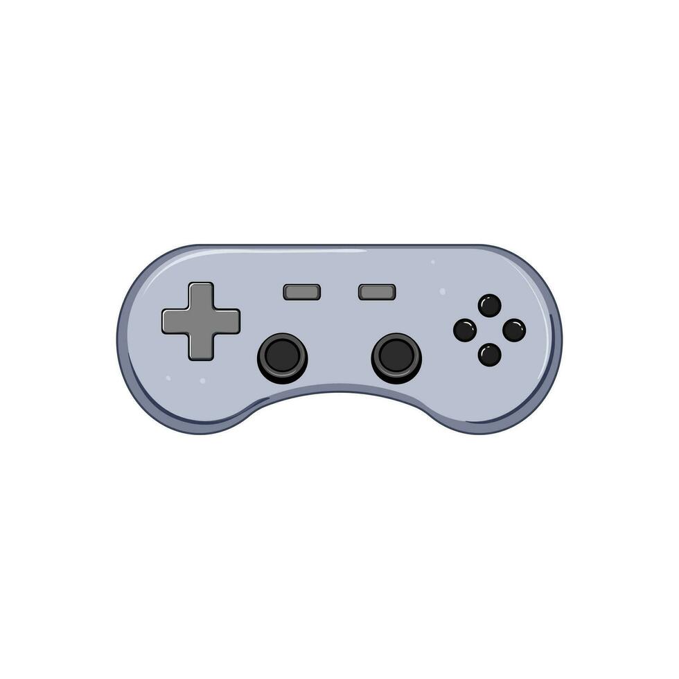 controlador gamepad dibujos animados vector ilustración