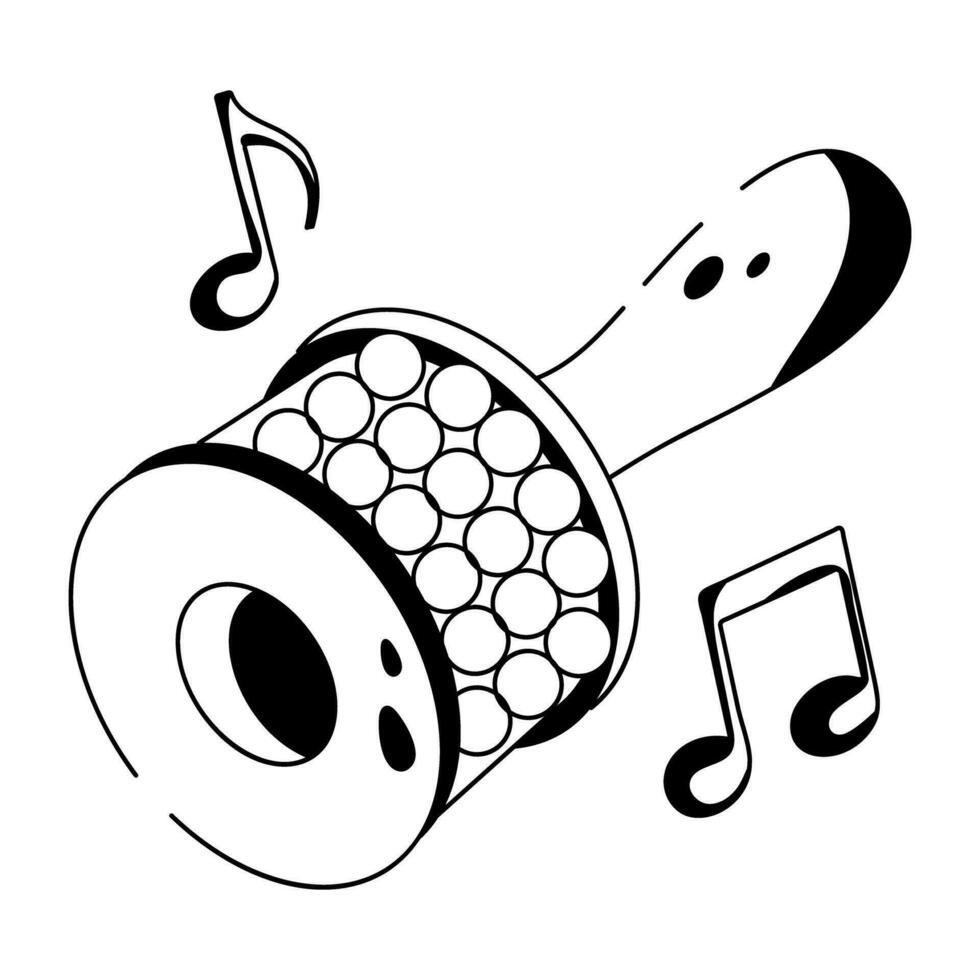 Trendy Cabasa Concepts vector