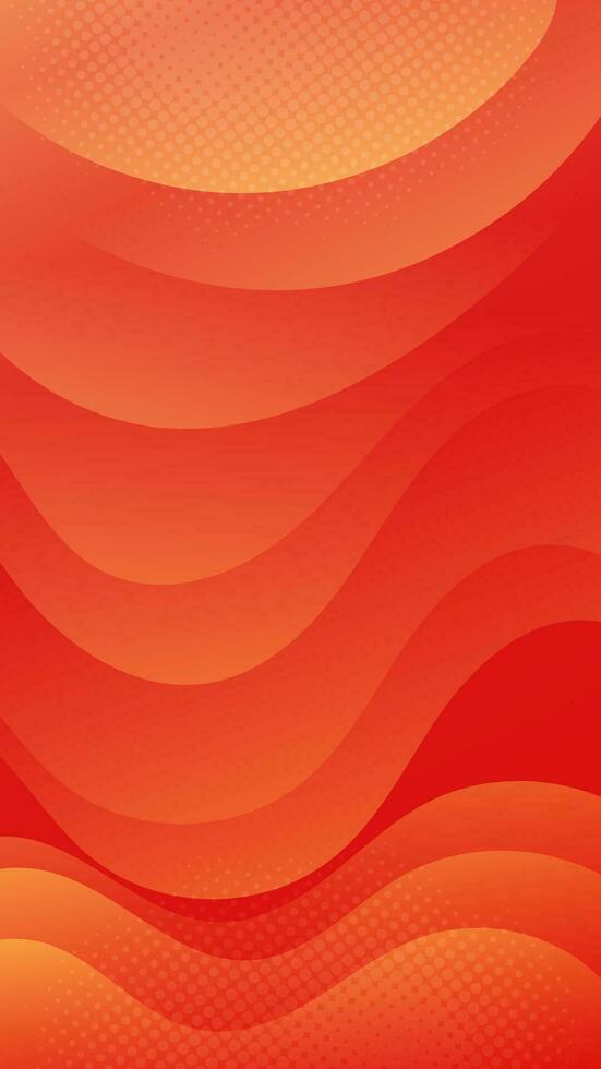 Abstract background orange color with wavy lines and gradients is a versatile asset suitable for various design projects such as websites, presentations, print materials, social media posts vector