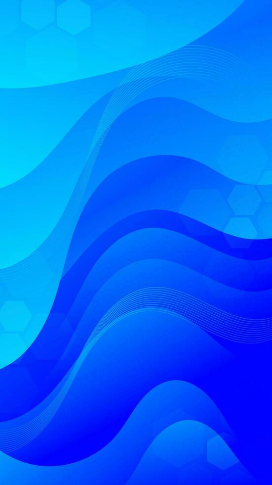 Abstract background blue color with wavy lines and gradients is a versatile asset suitable for various design projects such as websites, presentations, print materials, social media posts vector