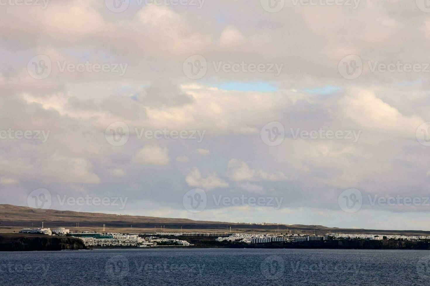 a view of the town of person from the water photo