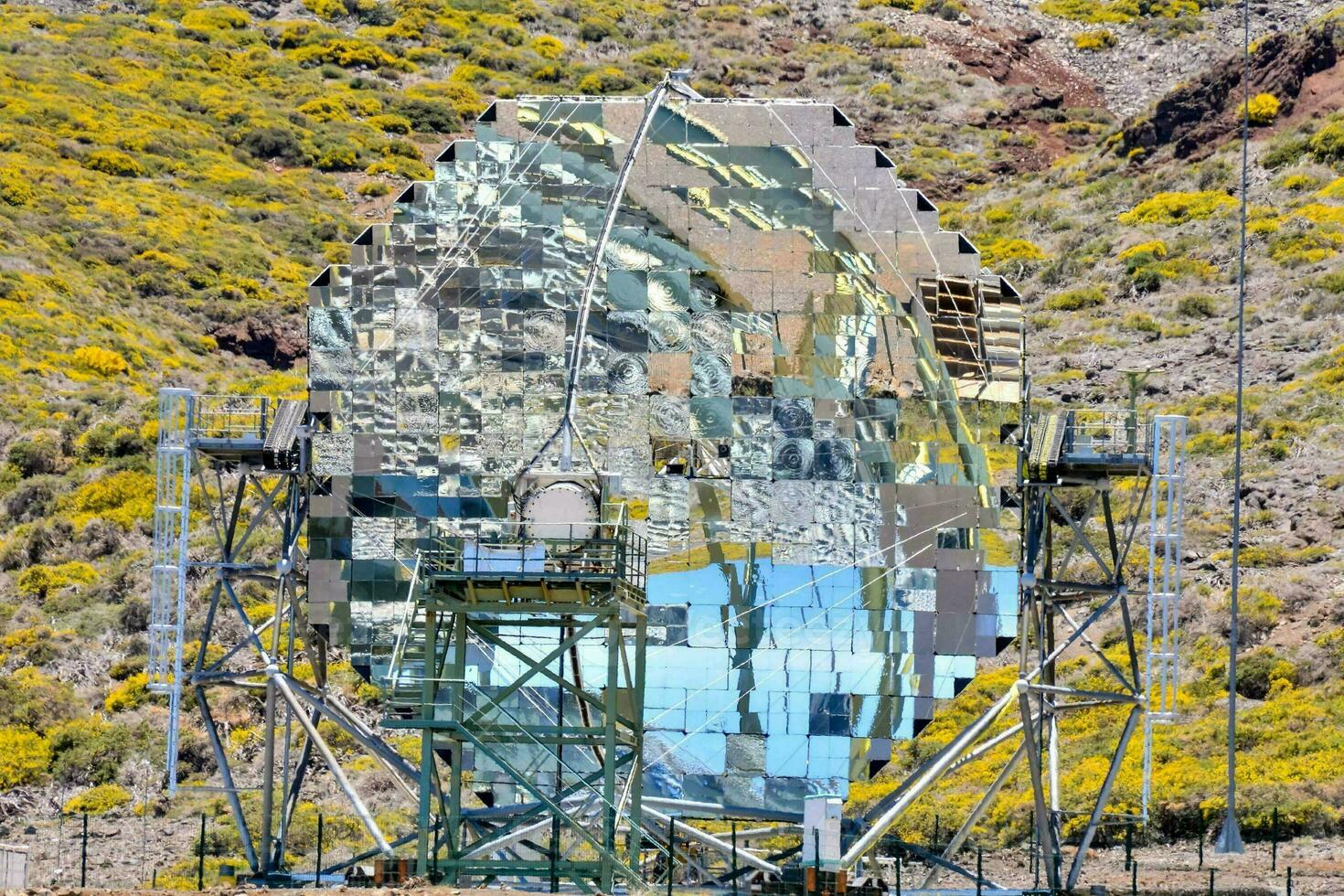 the mirror telescope at the national observatory of chile photo
