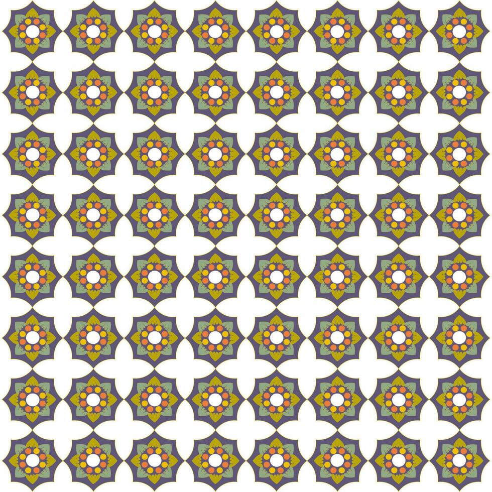 vector abstract background with oriental ornament