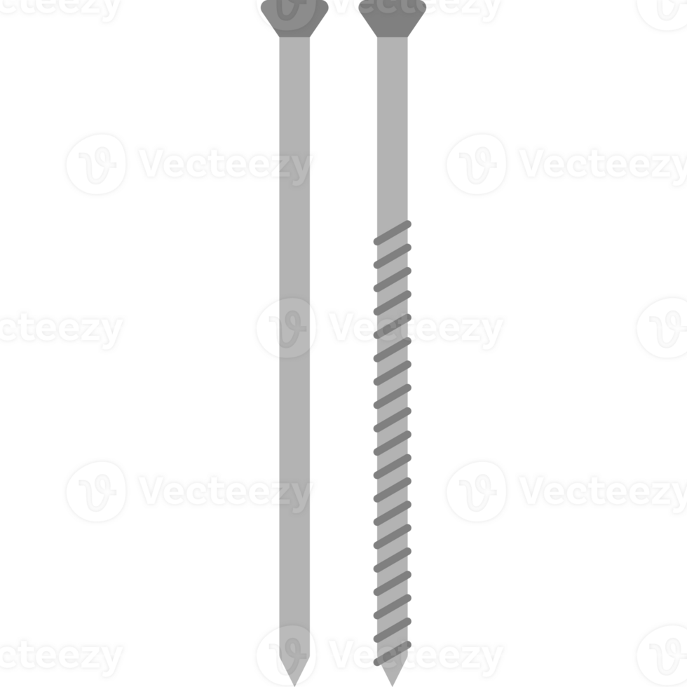 Nails and Screws for Carpenter png
