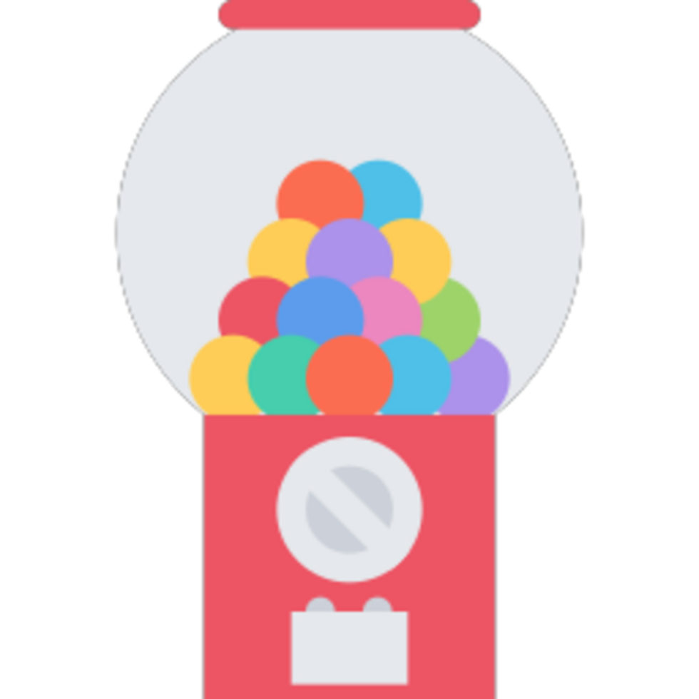 Gum automat illustration design png