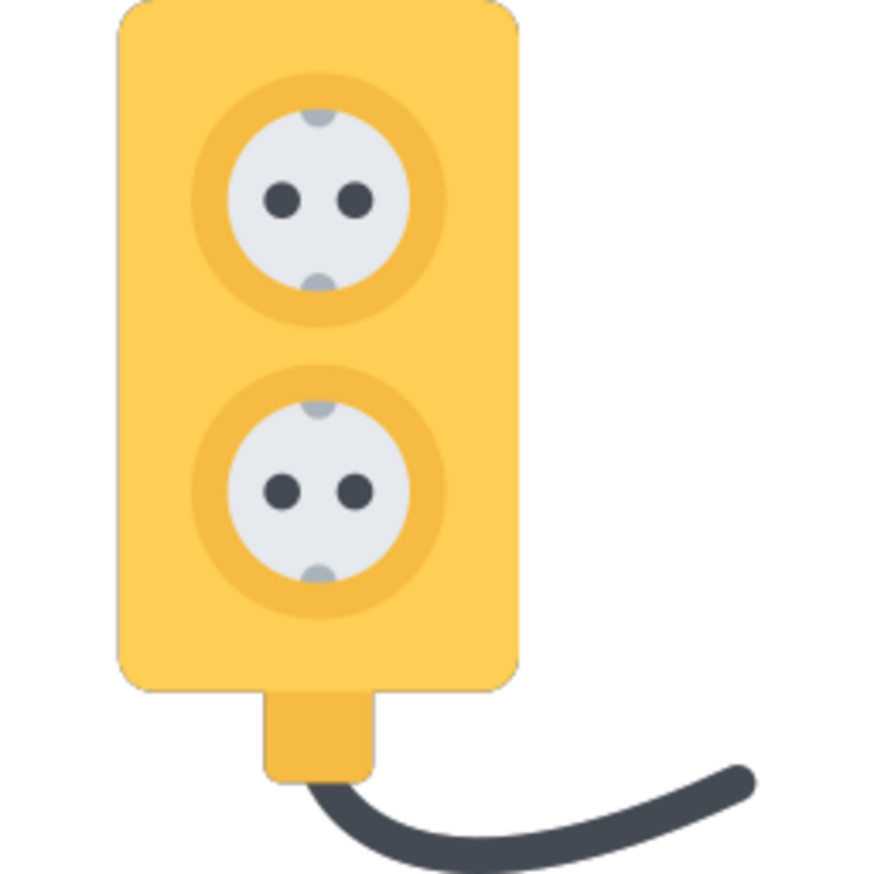 Power socket illustration design png