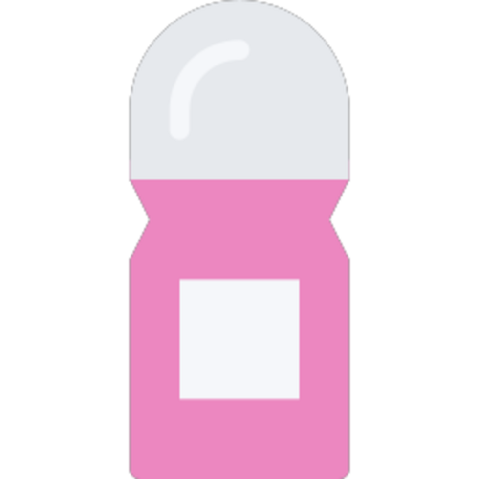 Roll on deodorant illustration design png