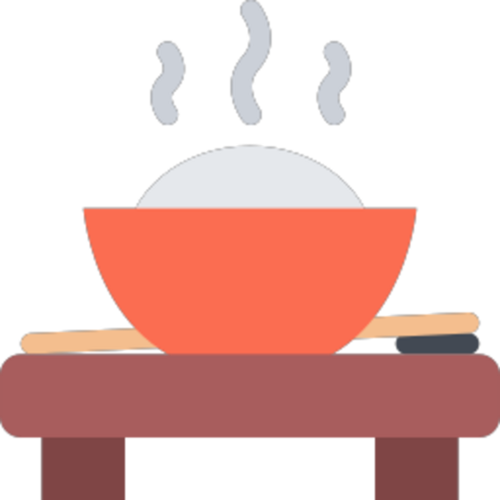 Rice illustration design png
