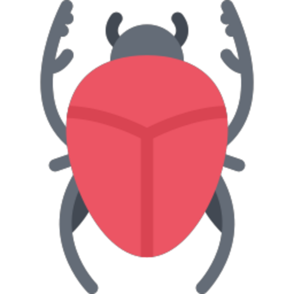 Scarab illustration design png
