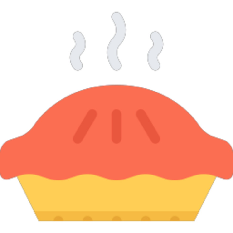 Pie illustration design png