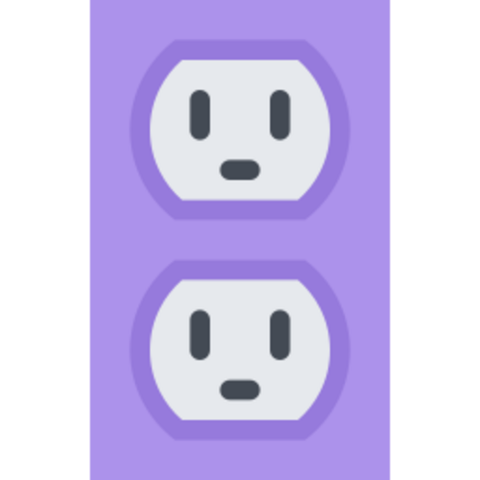 Power socket illustration design png