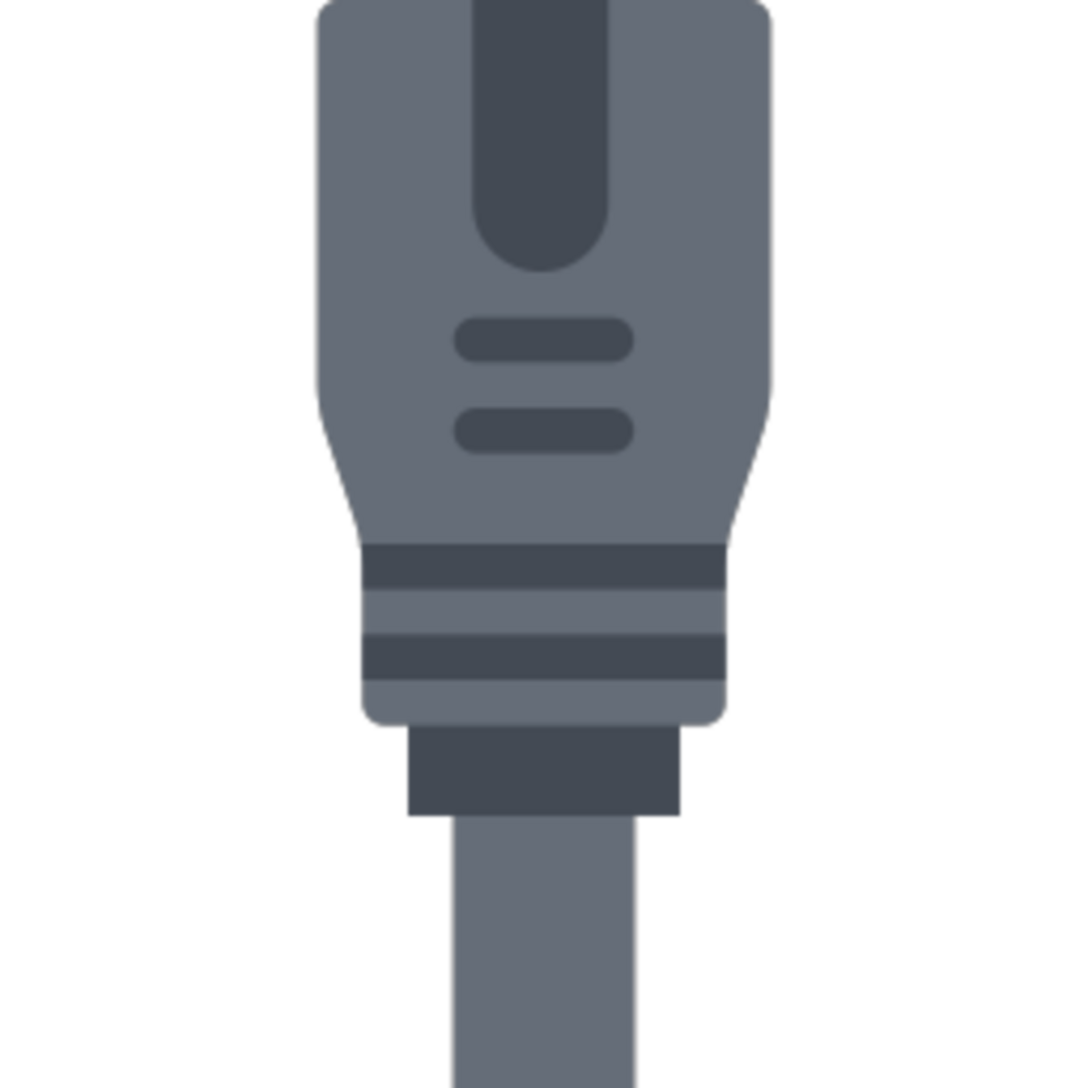 poder cable ilustración diseño png