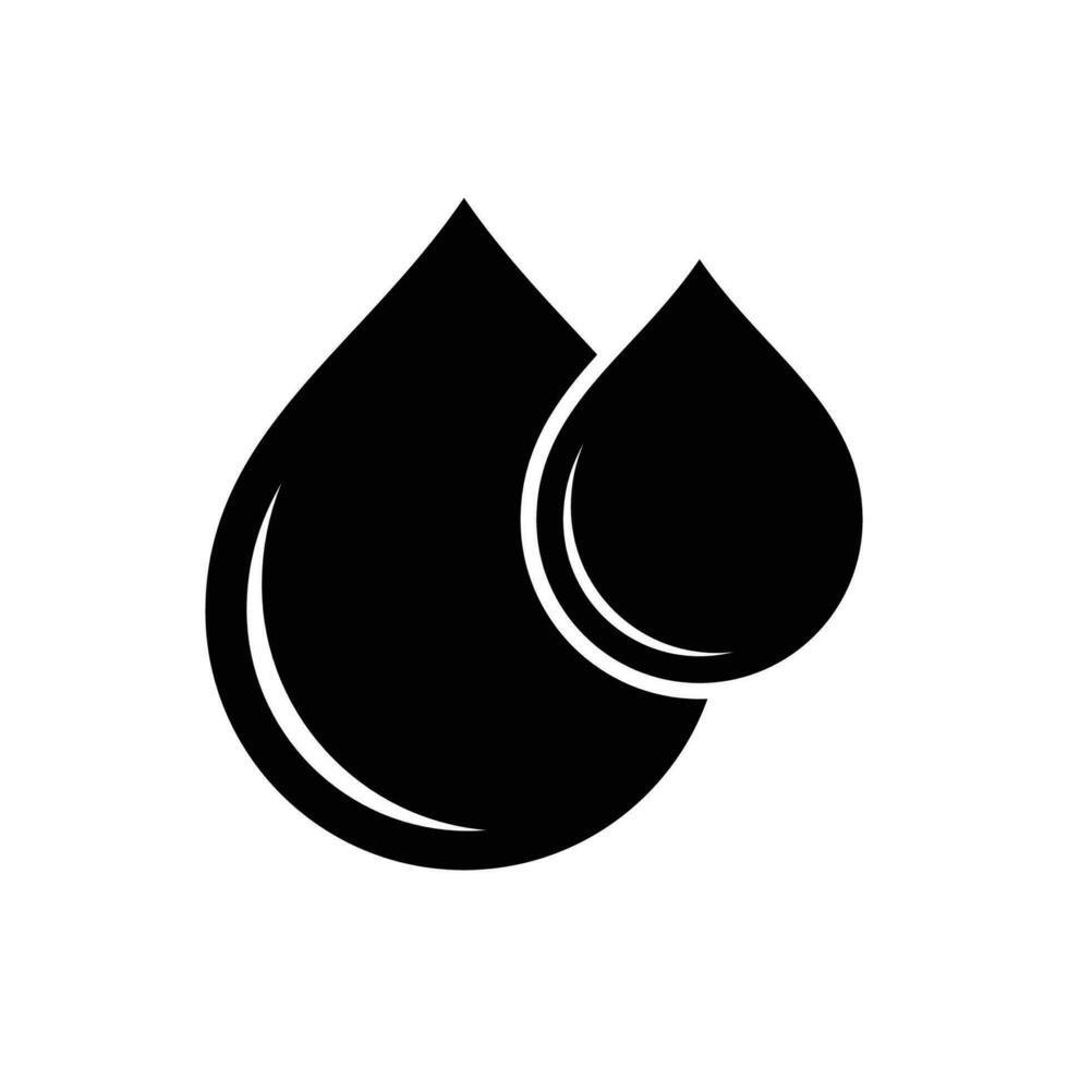 water drop icon vector design template simple and clean