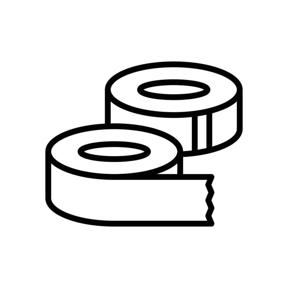 tape icon vector design template simple and clean