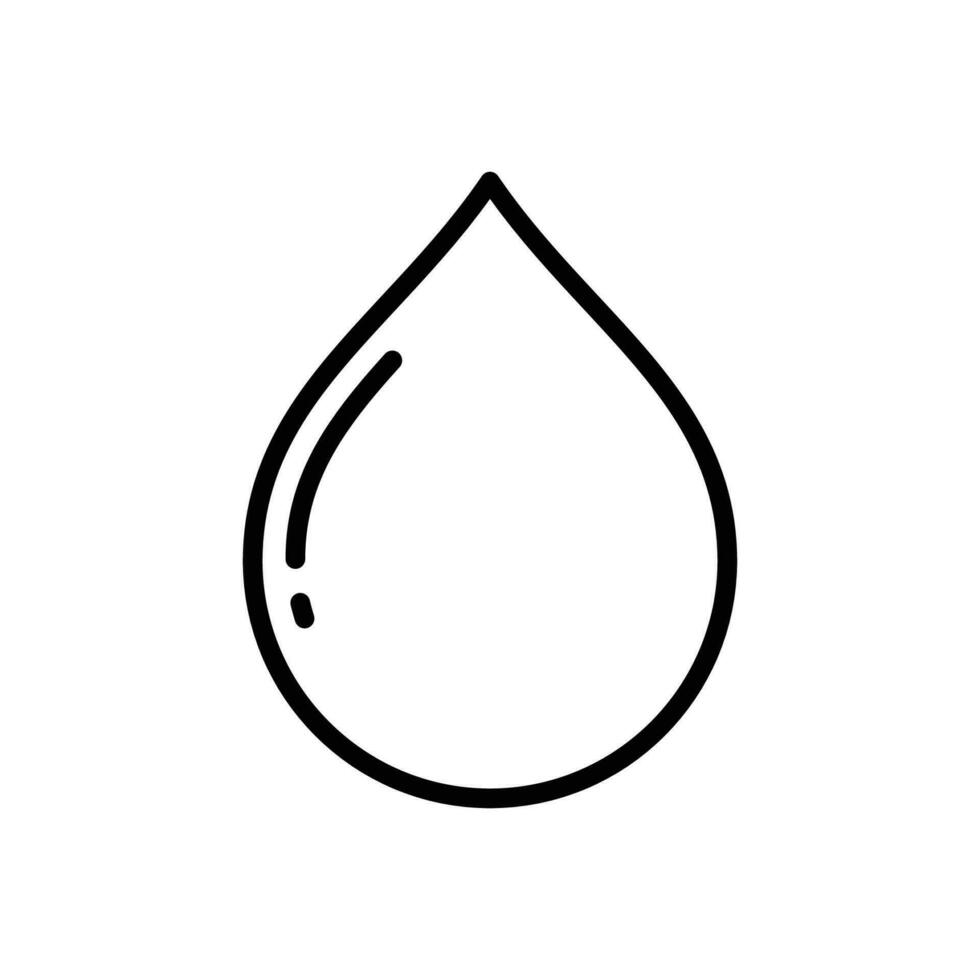 water drop icon vector design template simple and clean