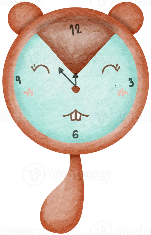 Clock so cute png