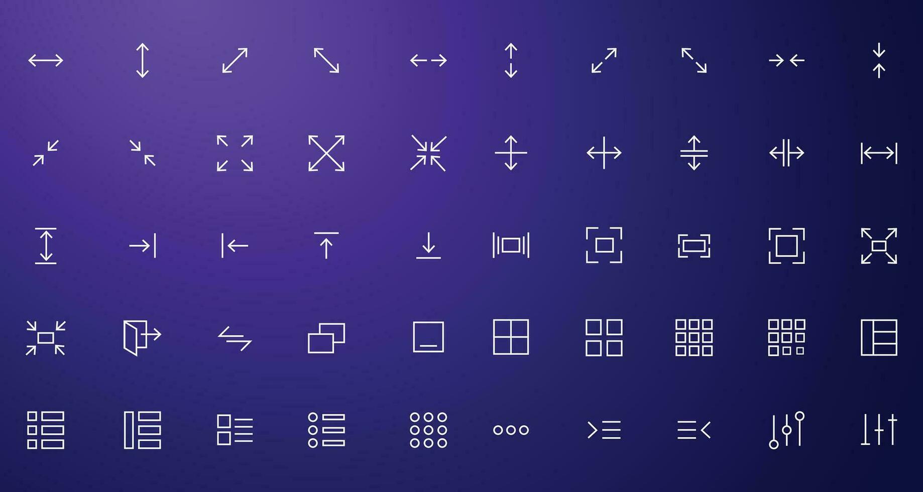 UI Design flat Icon Pack Vector web icons, Basic Ui Icons. Vector illustration