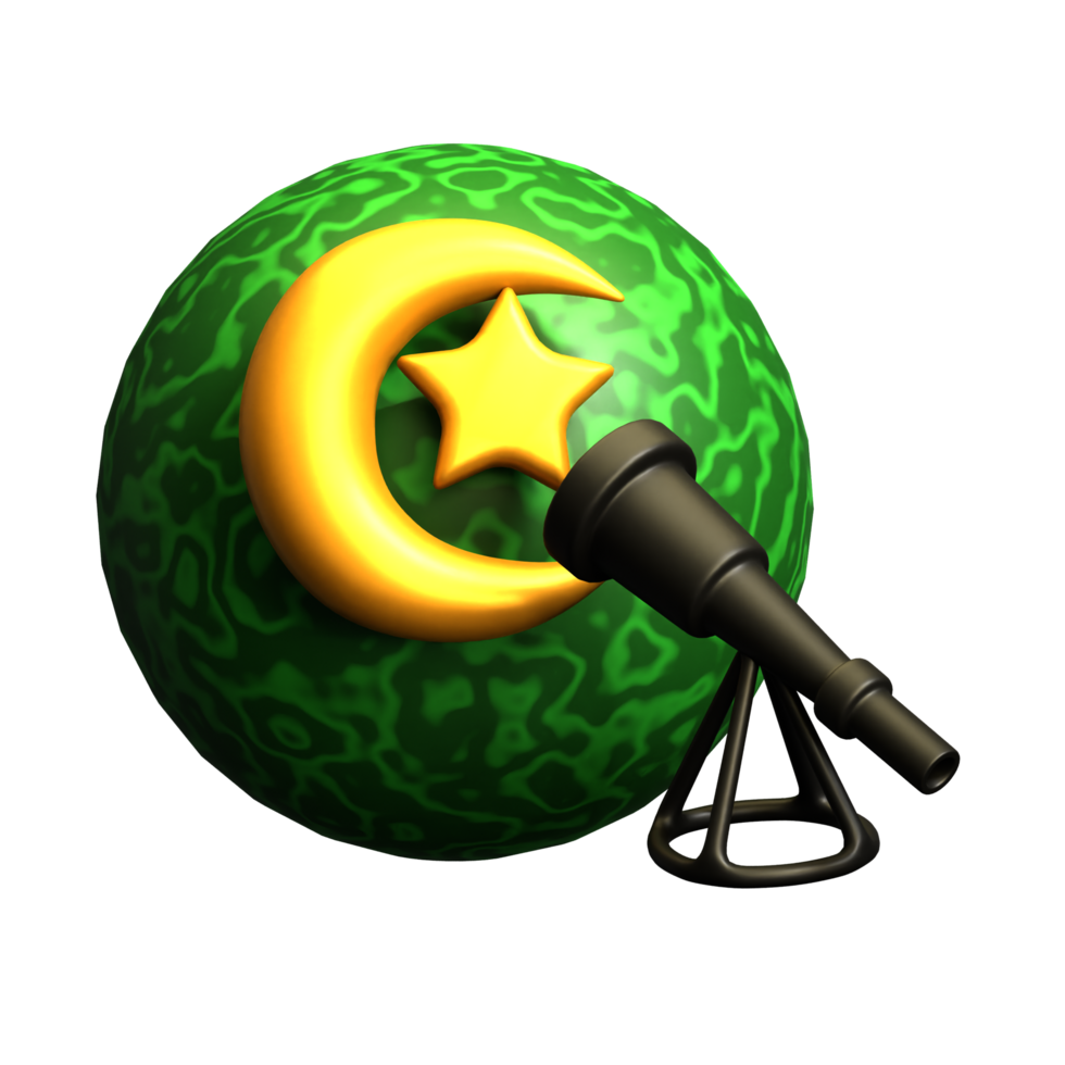 3d Symbol Ramadhan Thema png