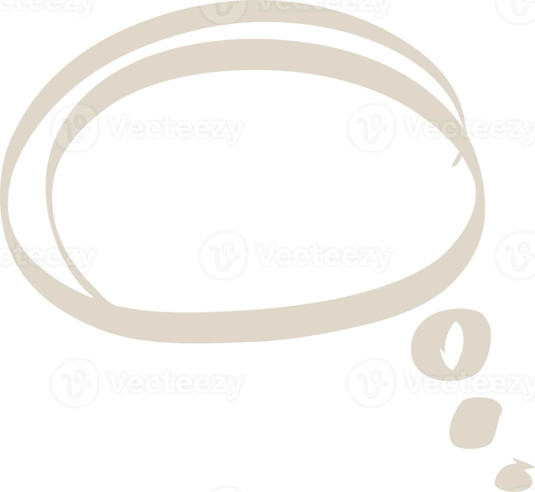Circle line. Hand drawn png
