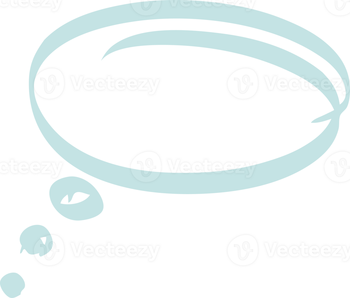 Circle line. Hand drawn png