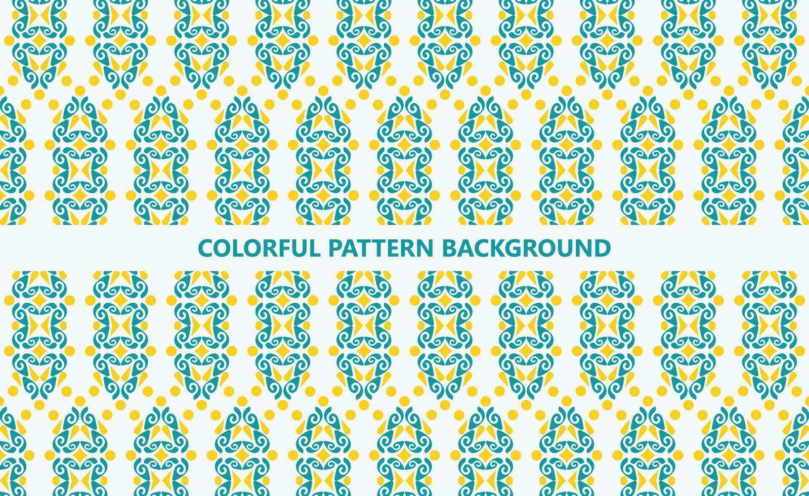 Colorful abstract geometric pattern design vector