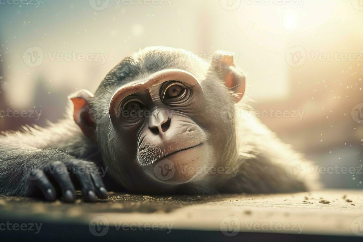 AI generated Quick-learning Graduate guinea pig mammal. Generate Ai photo
