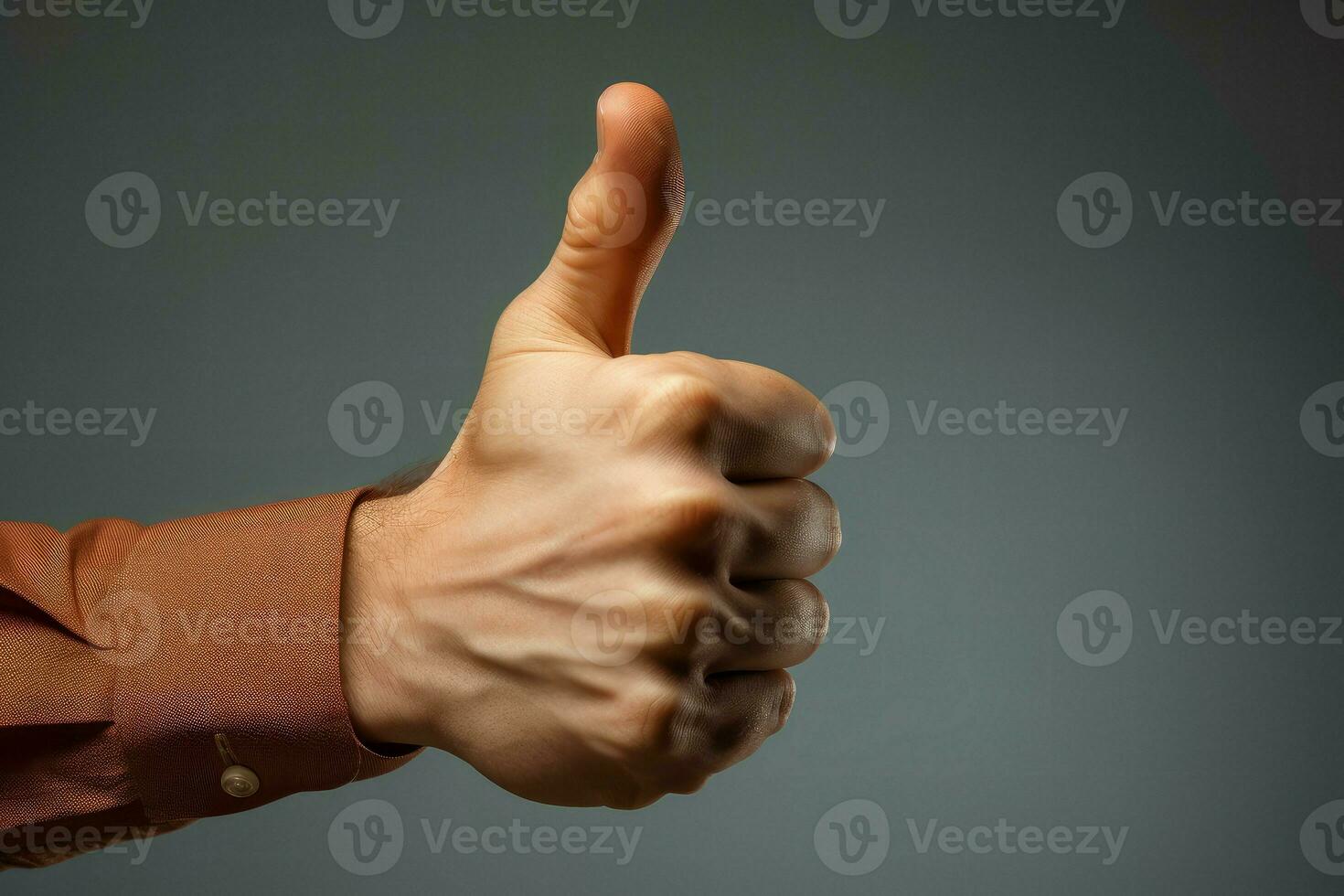 AI generated Symbolic Hand fist raised equality. Generate Ai photo