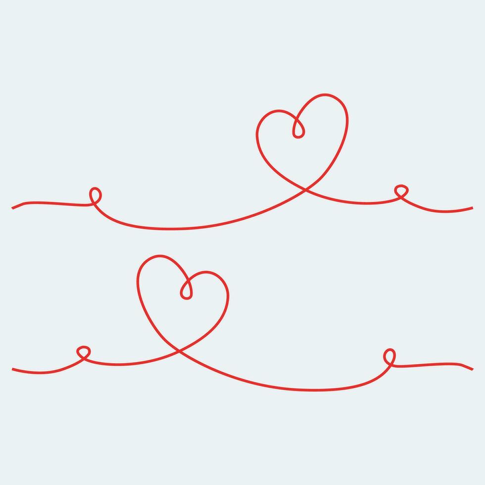 uniqueLove Line Art design free vector