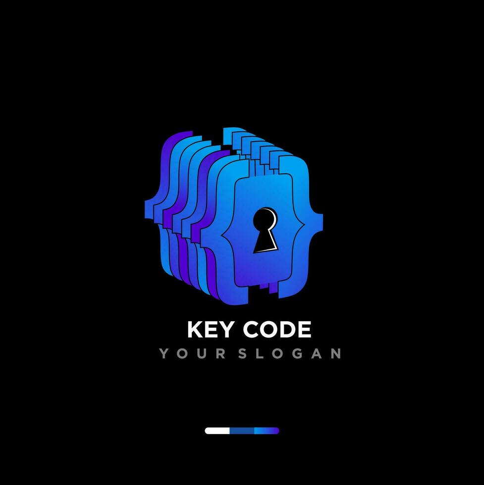key code logo design 34796730 Vector Art at Vecteezy image.