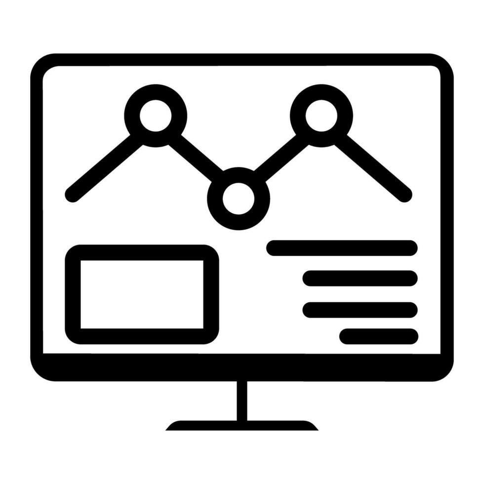 Data analysis icon vector. Data science illustration sign. Analytics symbol. Trading logo. vector