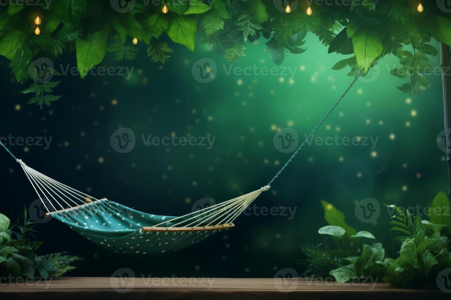 AI generated Lily valley blooming field. Generate Ai photo
