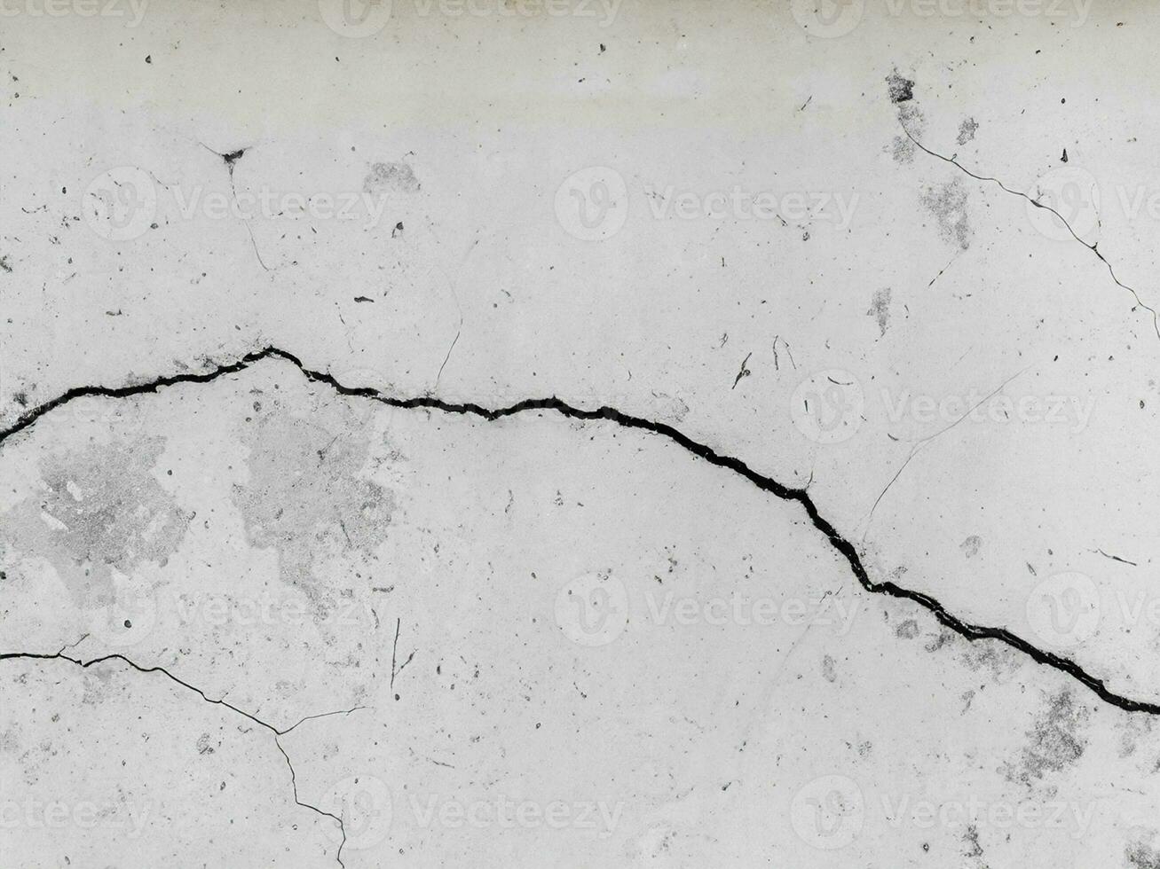 close up cracked concrete wall background photo