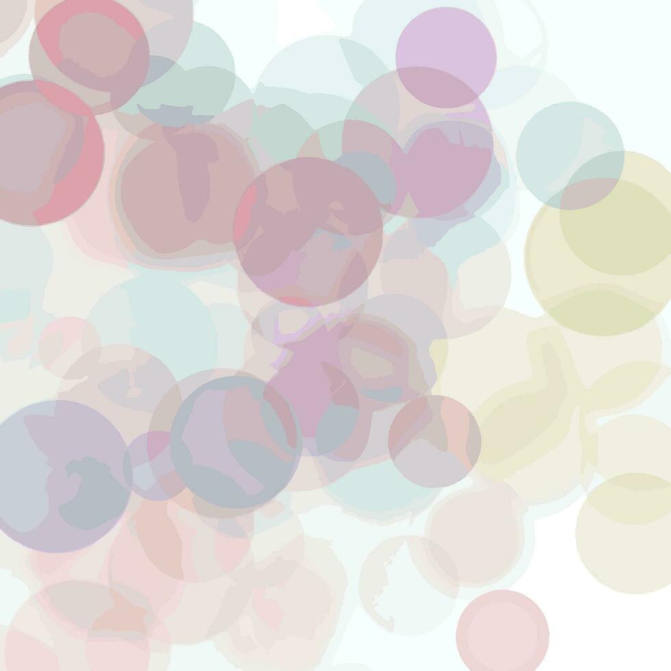 colorful bubbles abstract background vector