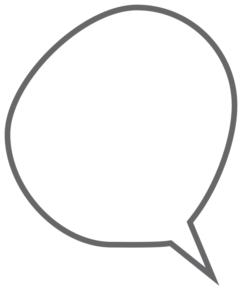 Speak bubble text, chatting box, message box outline cartoon png