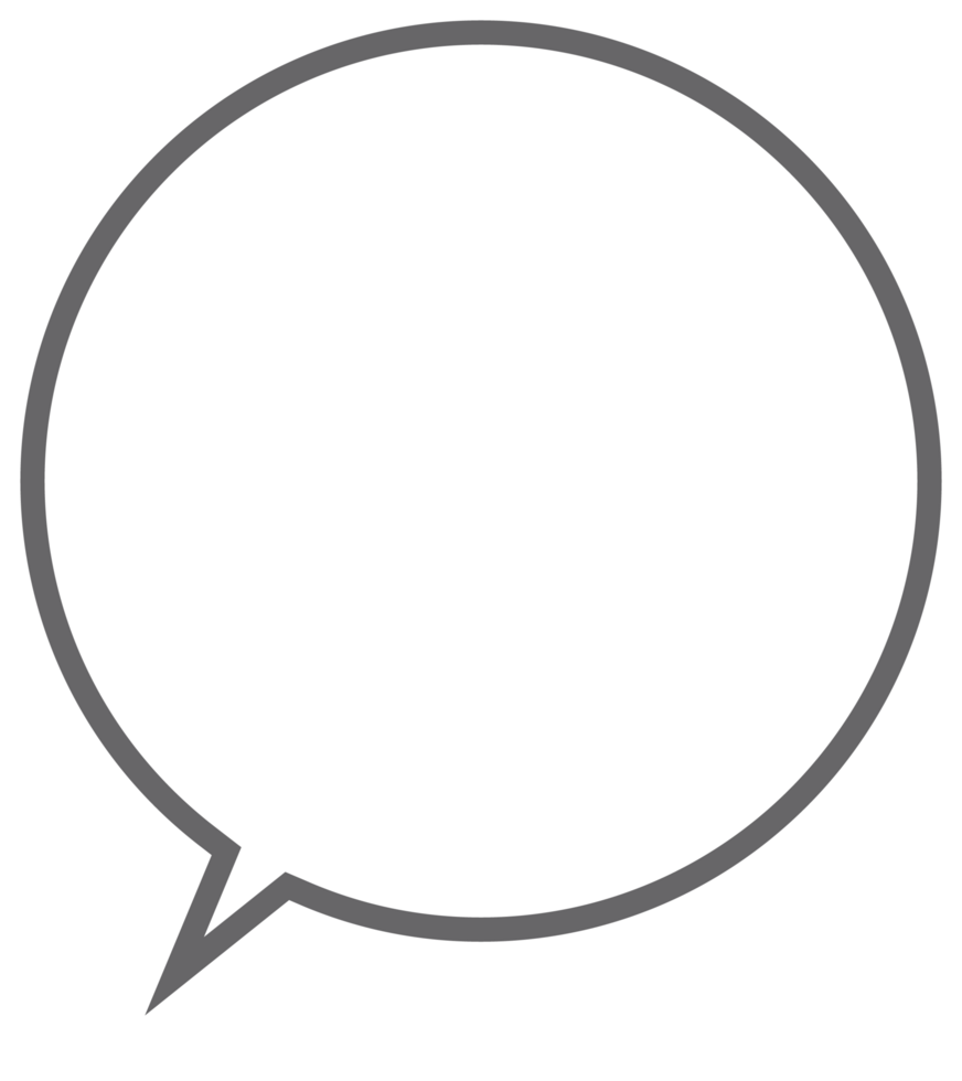 Speak bubble text, chatting box, message box outline cartoon png