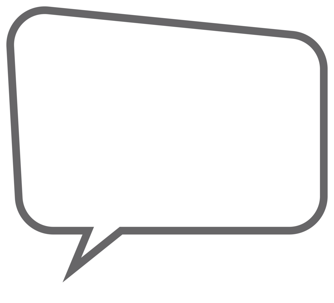 Speak bubble text, chatting box, message box outline cartoon 34798812 PNG