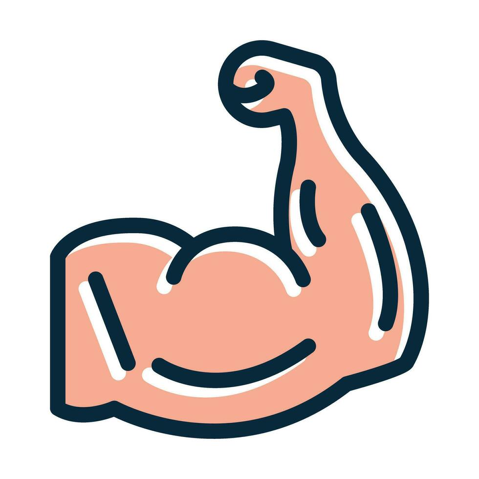 Strength Icon Design vector