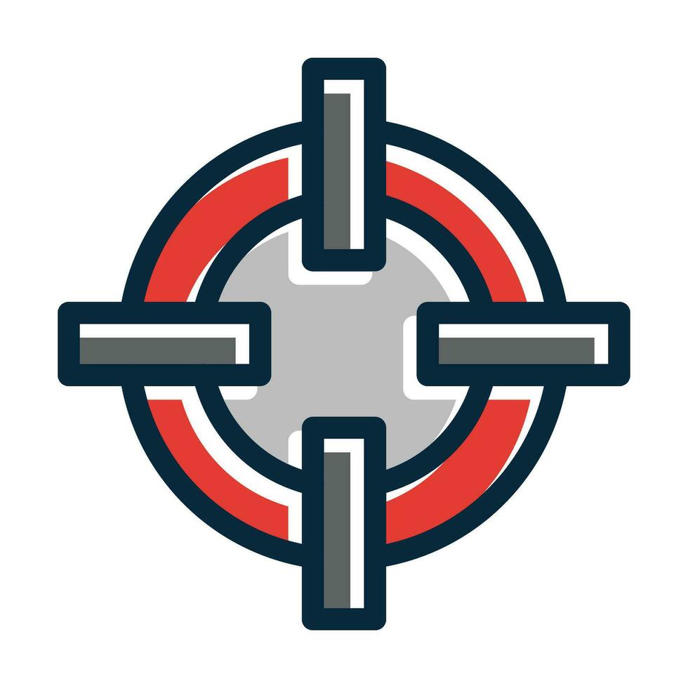 Target Icon Design vector