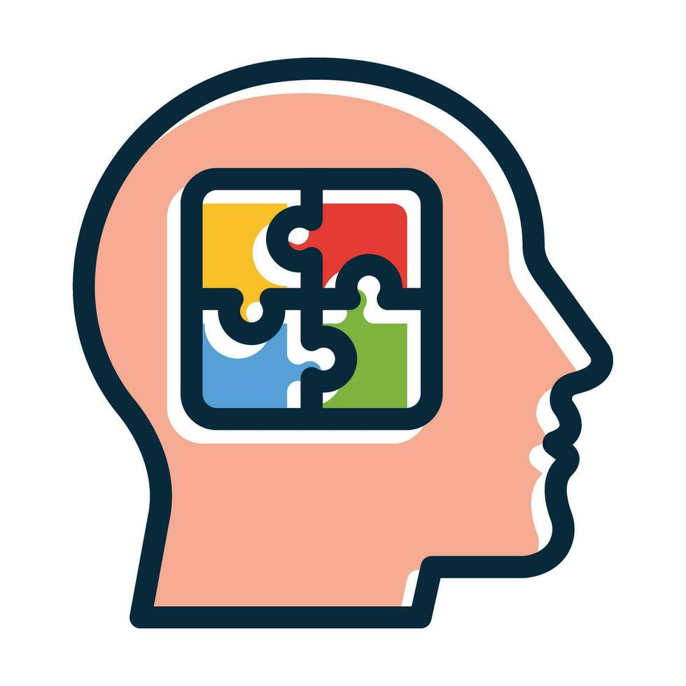 Autism Icon Design vector