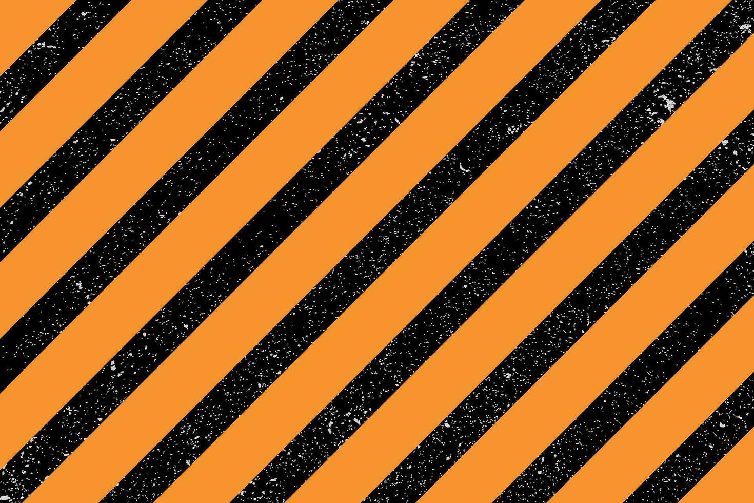 Vector grunge texture warning frame yellow and black diagonal stripes.