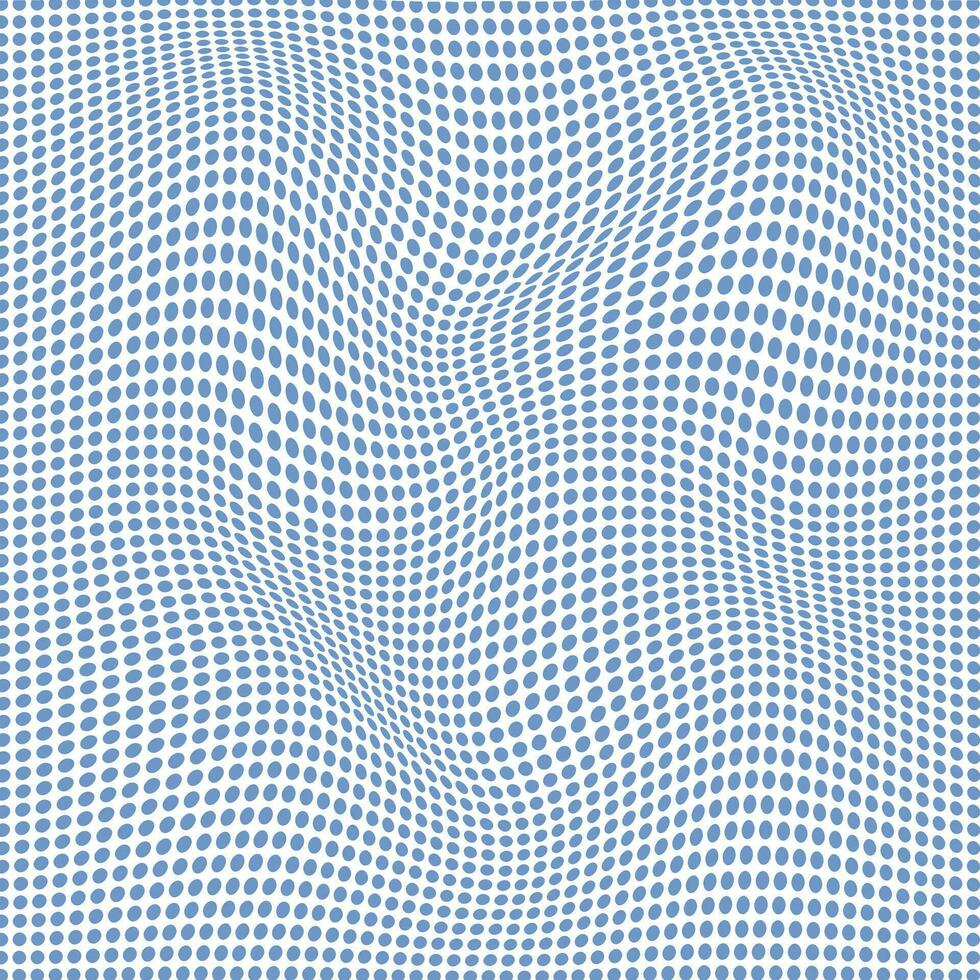 modern simple abstract seamlees cold sky color dot distort pattern on white color background vector