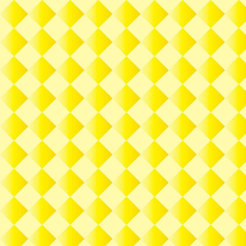 modern simple abstract seamlees yellow color rectangle check pattern on lite yellow color background vector
