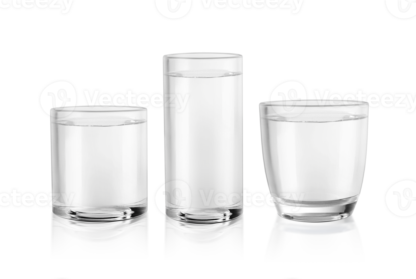 Glass of still water. transparent background 34800401 PNG