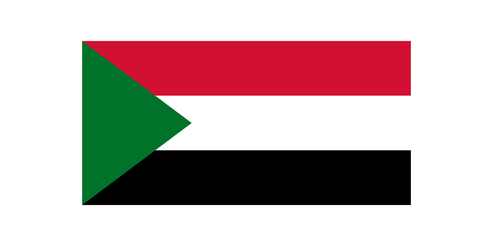 Sudan national flag transparent png