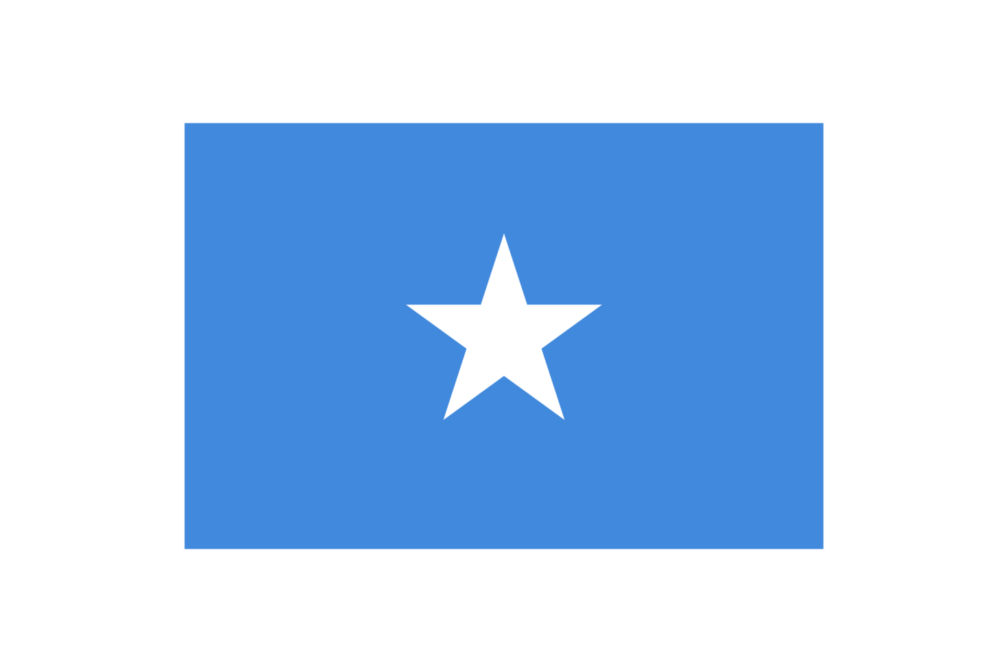 Somalia national flag transparent png