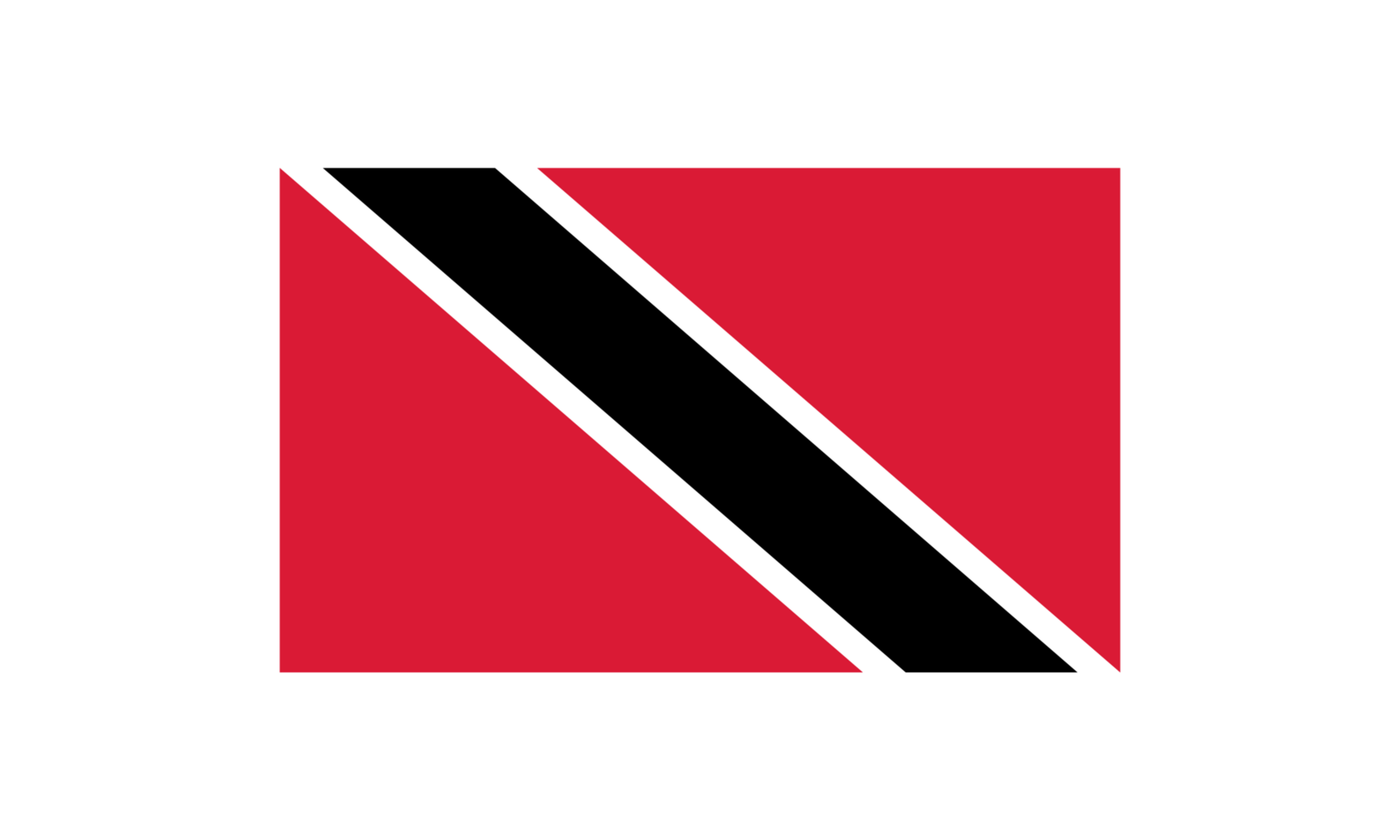Trinidad and Tobago national flag transparent png