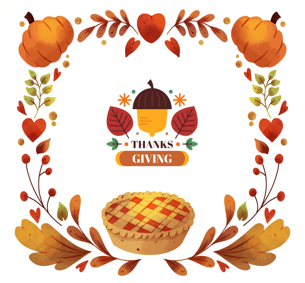 happy thanks giving png