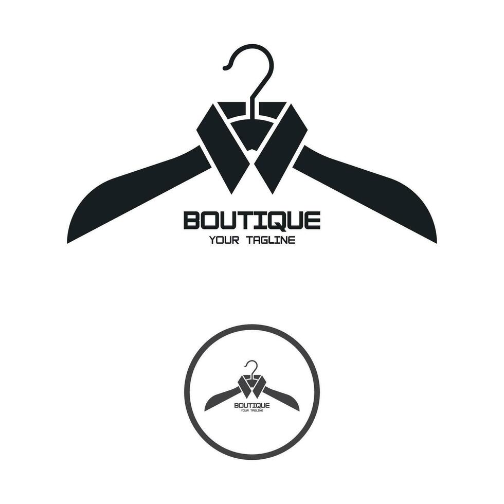 Simple Clothes Hanger Logo Design With Creative Idea 34800726 Vector Simple Clothes Hanger Logo Design With Creative Idea 34800726 Vector