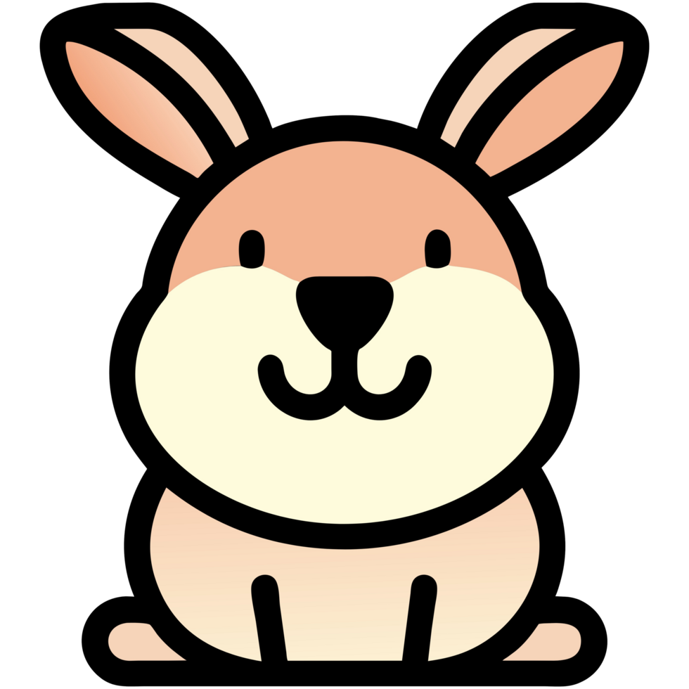 rabbit is very cute. png